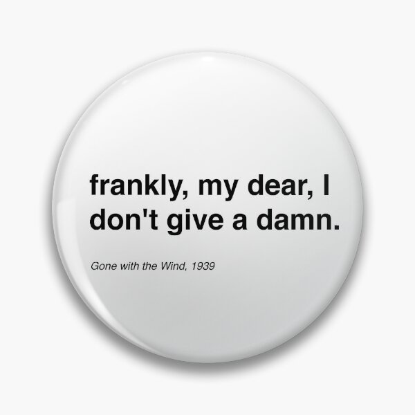 Item preview, Gone with the Wind - Frankly, My Dear designed and sold by BelvedereAve.