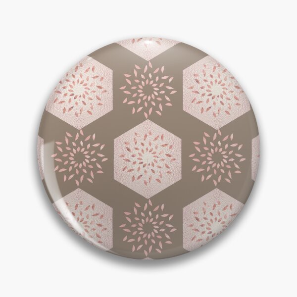 Item preview, Leafy Flower Foil Tile Pattern designed and sold by subidesigns.