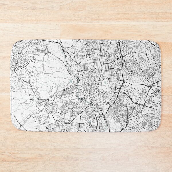 Item preview, Madrid City Map designed and sold by JLCDesign.