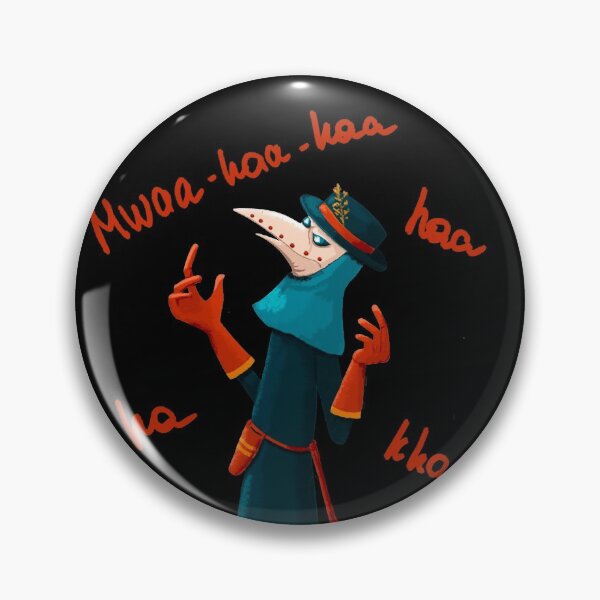 Item preview, Evil laughter of the Plague Doctor designed and sold by Olga Bukina.