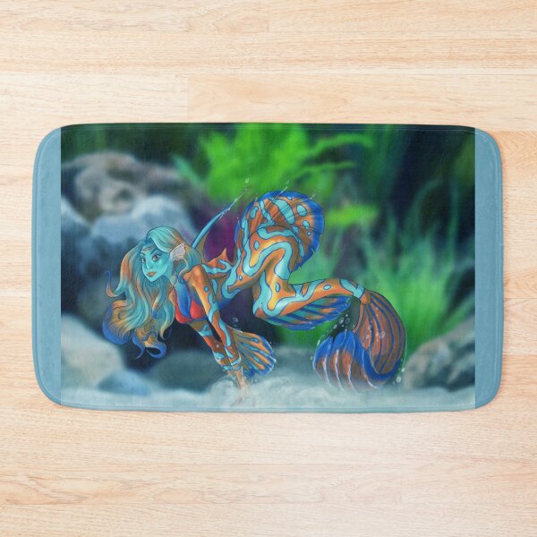 Item preview, Mandarin fish Mermaid designed and sold by laurenpanda12.