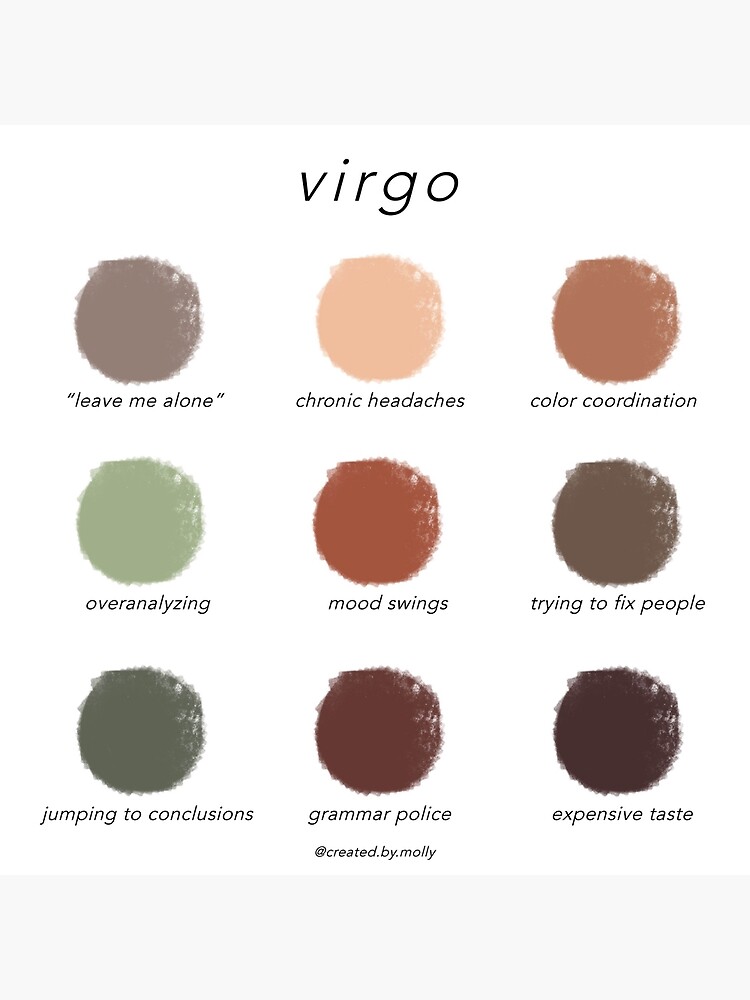 Qu'est-ce que la couleur Virgos?