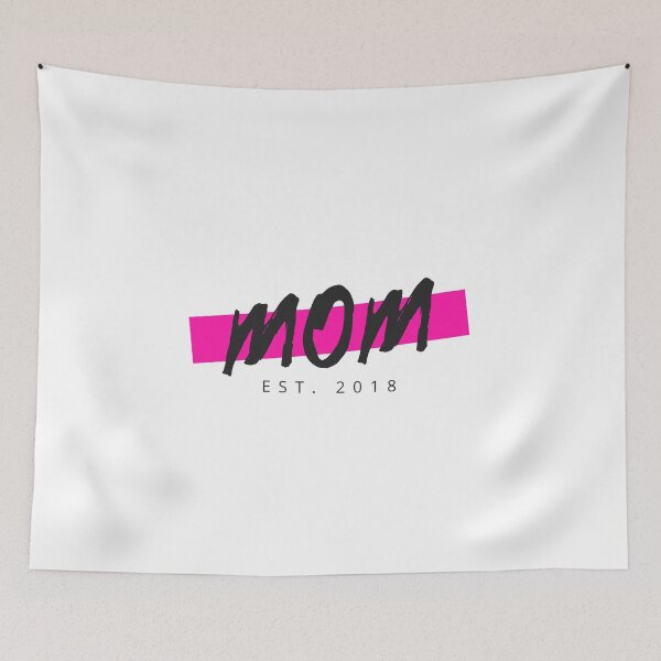 Item preview, Mom Est. 2018 (Being Mom since 2018) designed and sold by GrandmaApproved.