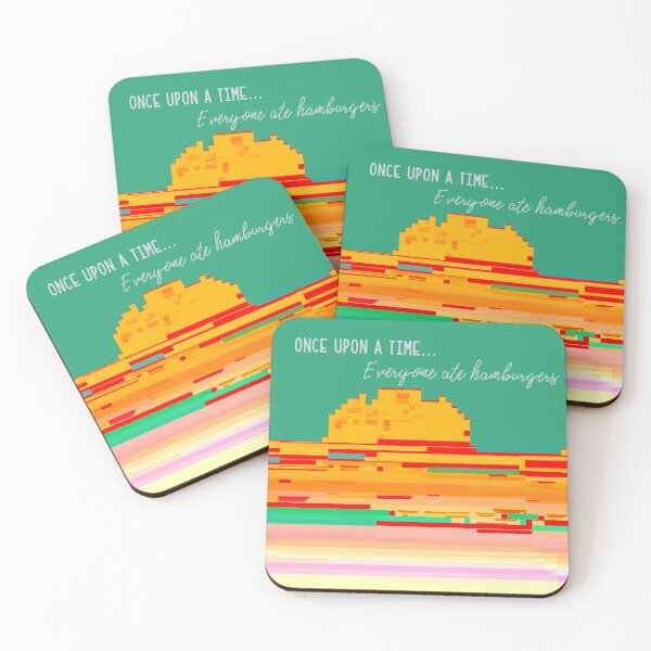 Item preview, Once upon a time Everyone ate hamburgers  designed and sold by Joysdigitalart.