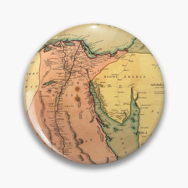 Item preview, Map of Egypt with part of Arabia and Palestine (c 1800) designed and sold by allhistory.