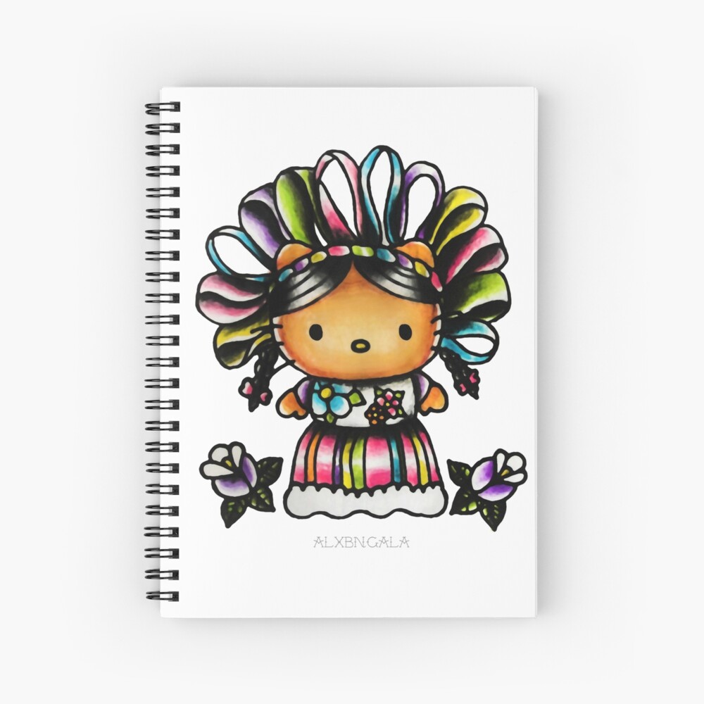 MEXICO FLAG-HELLO KITTY- STICKER DECAL,HELLO KITTY MEXICANA