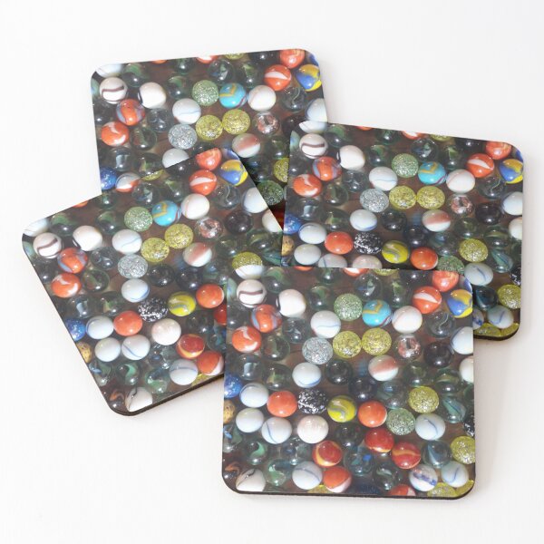 Item preview, Vintage marbles colorful beads designed and sold by Elena Ivan - Papadopoulou.