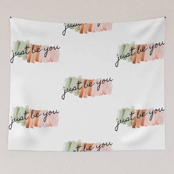 Item preview, Just Be You Watercolor Inspirational Motivational Quote designed and sold by ArianaDagan.
