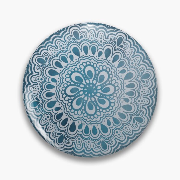 Artikelvorschau, Blaues Mandala entworfen und verkauft von Kelsey McGinley.