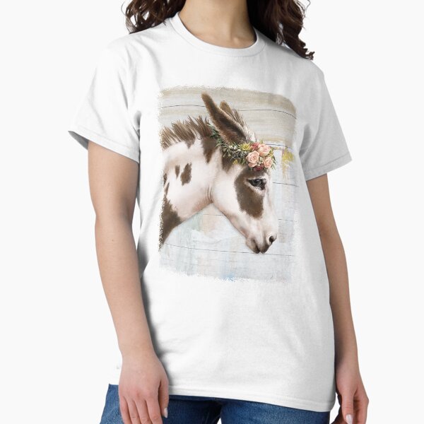 Item preview, Spotted Flower Donkey Painting designed and sold by Anthalya.