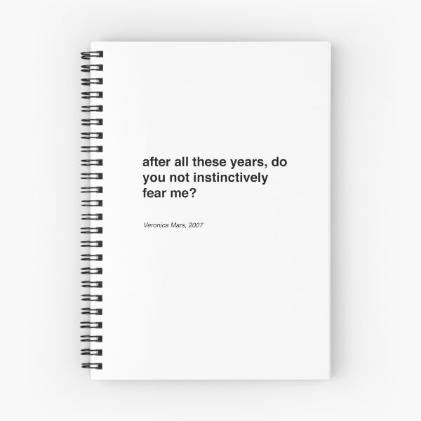 Item preview, Veronica Mars - Do you not instinctively fear me? designed and sold by BelvedereAve.