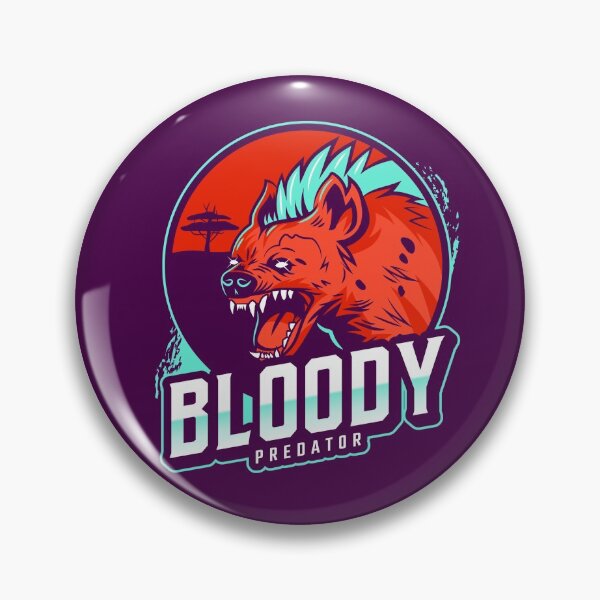 Item preview, Bloody Predator logo designed and sold by Delicarte.