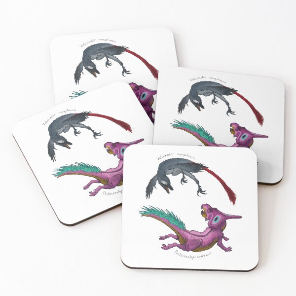 Item preview, Fighting Dinosaurs designed and sold by piyastudios.