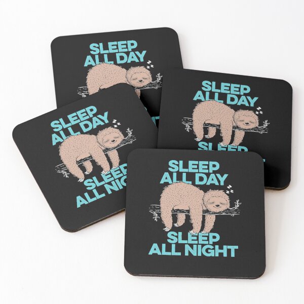Item preview, Sleep All Day Sleep All Night designed and sold by EduEly.