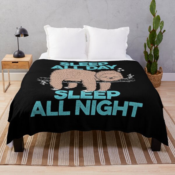 Item preview, Sleep All Day Sleep All Night designed and sold by EduEly.