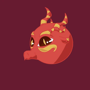 Artwork thumbnail, Round Dragon by RClaire