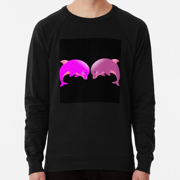 pink dolphin sweatshirt