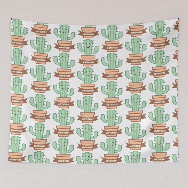 Item preview, Introvert cactus designed and sold by PewPaw.