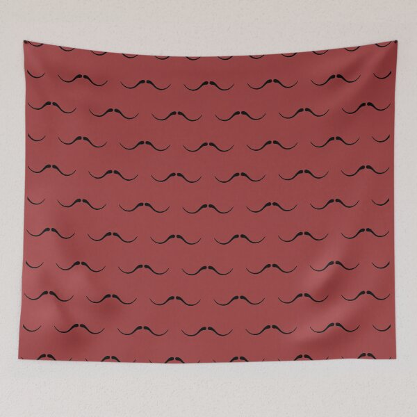 Item preview, Mustache Mania - The Petite Pattern designed and sold by BAYSTALT.