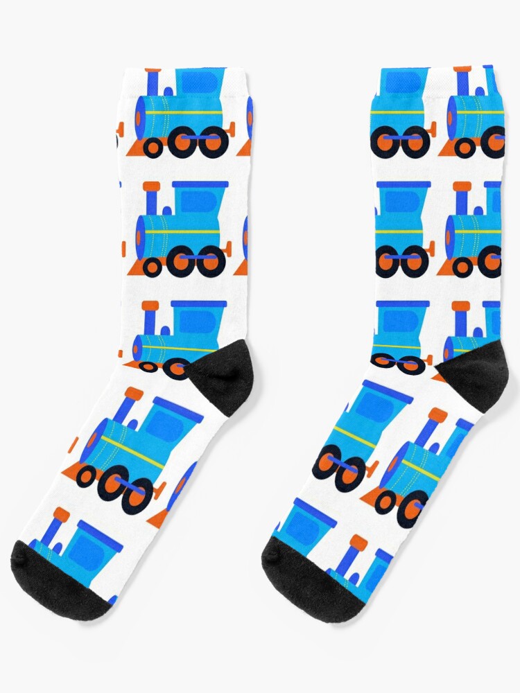 Childen's Train Socks Personalised Train Socks 