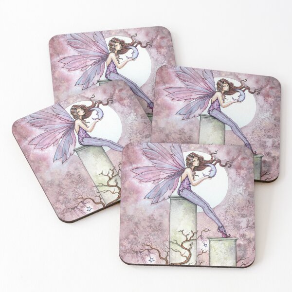 Item preview, Whispering Moon Fairy Fantasy Art by Molly Harrison designed and sold by Molly  Harrison.