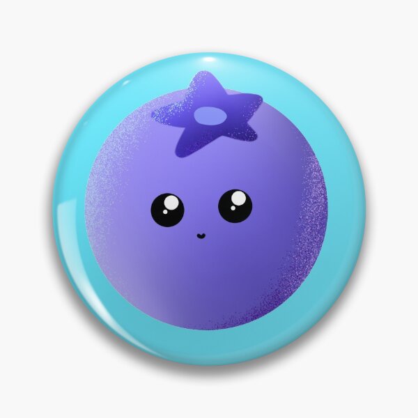 Artikelvorschau, Kawaii Blueberry entworfen und verkauft von midnightthecat.