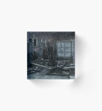 Old Buildings Acrylic Block