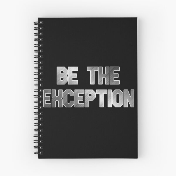 Item preview, Be the exception designed and sold by Most-Mysterious.