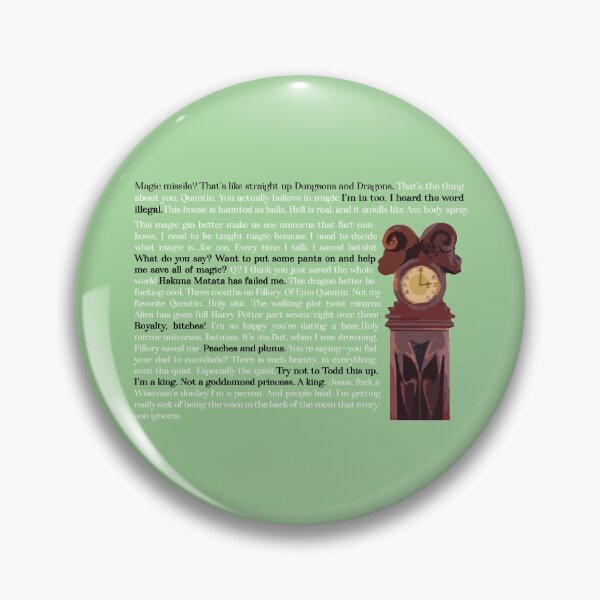 Item preview, The Magicians Quotes designed and sold by BunnyMomMtl.