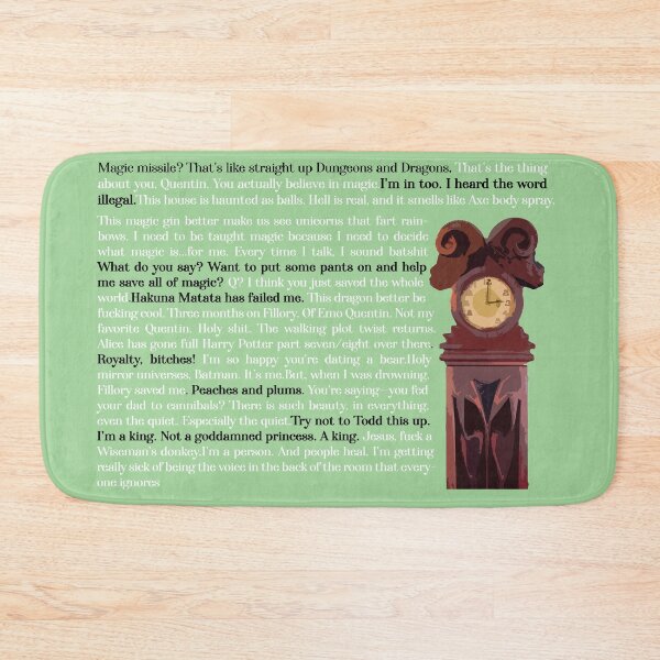 Item preview, The Magicians Quotes designed and sold by BunnyMomMtl.