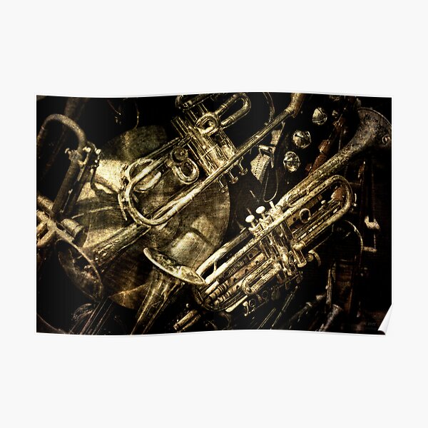 Brass Instruments Posters Redbubble