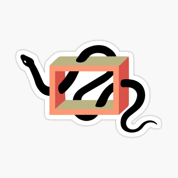 Snake in the Box Sticker
