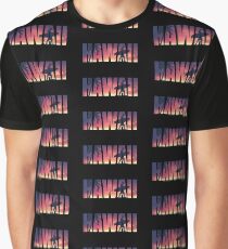 Vintage Filtered Hawaii Postcard Graphic T-Shirt