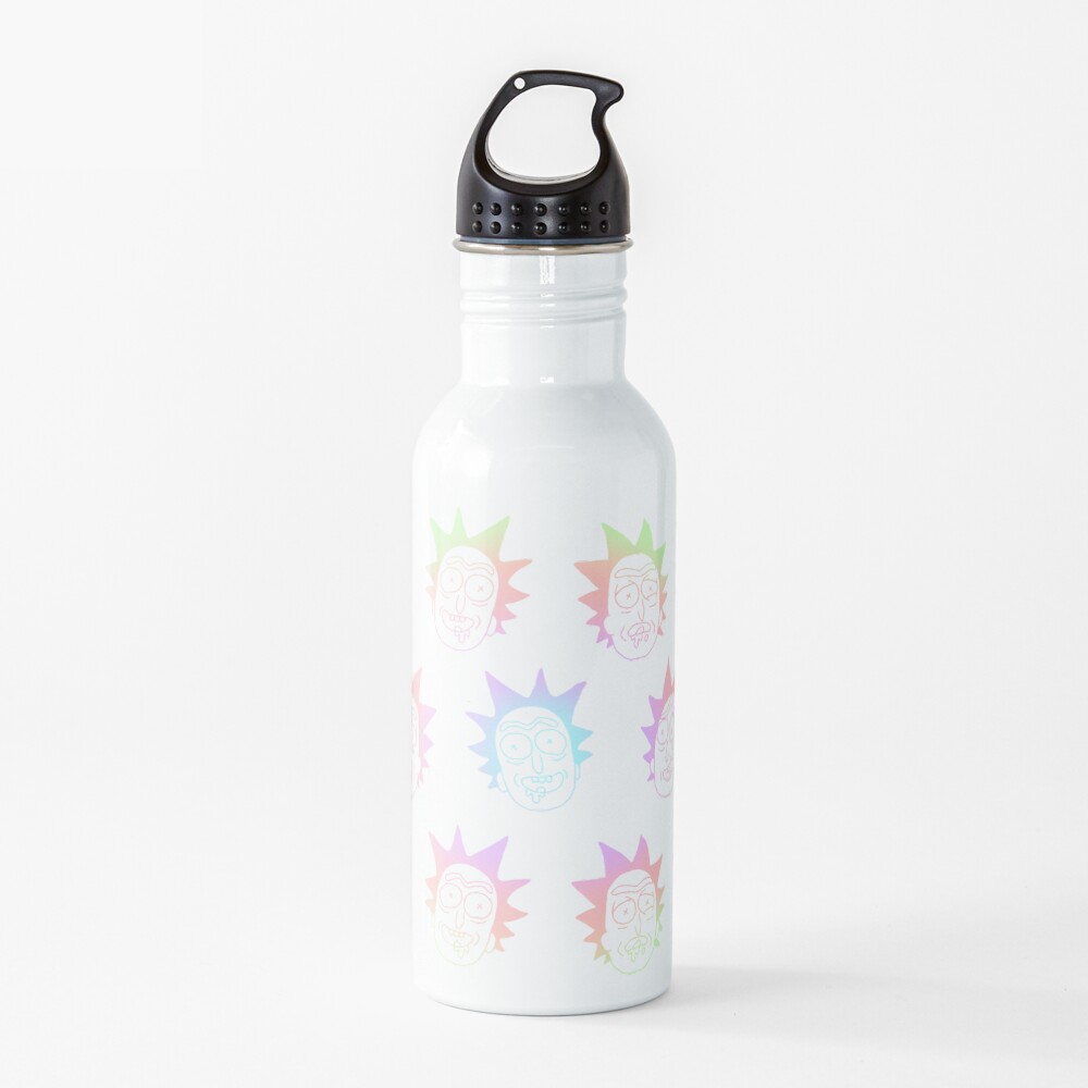 50 shades of rick pattern colorful Water Bottle