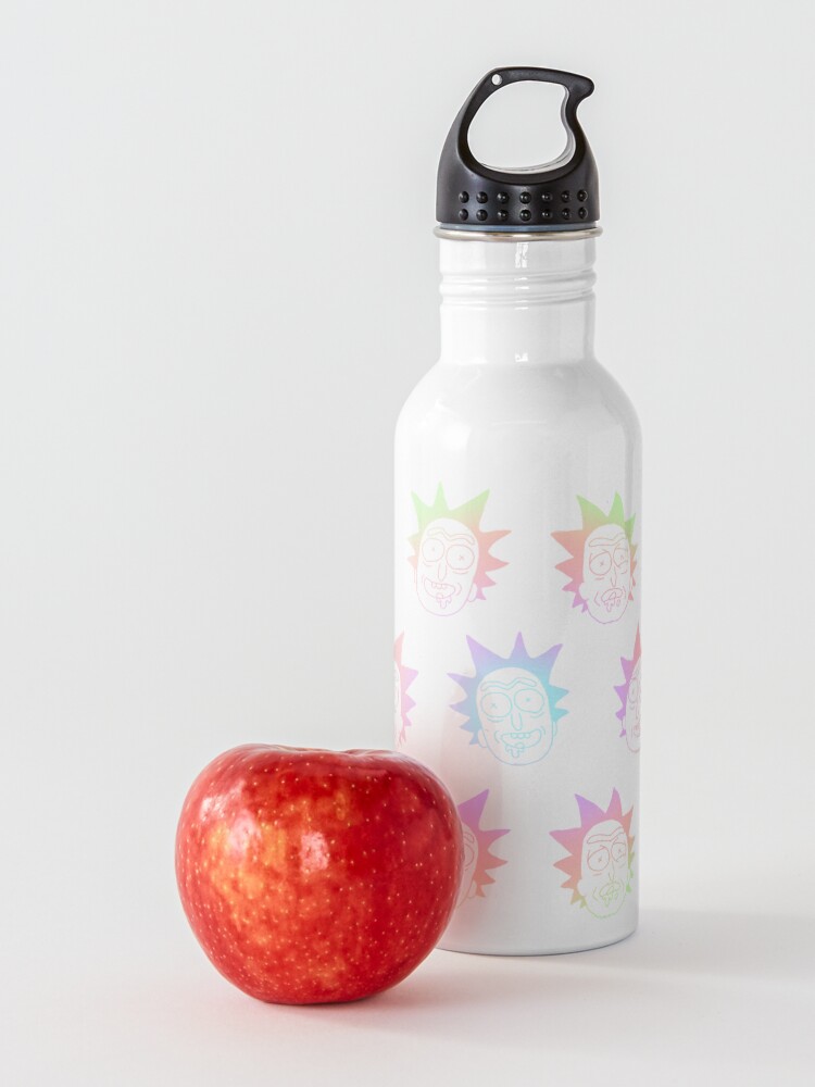 Alternate view of 50 shades of rick pattern colorful Water Bottle