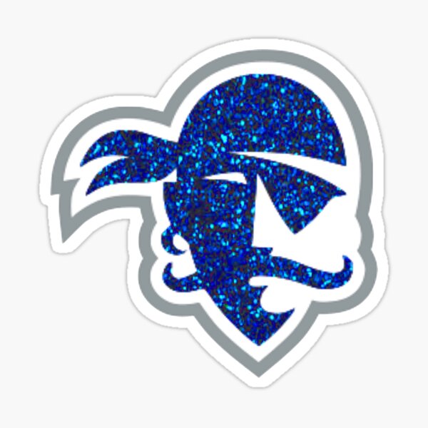 Seton Hall Glitter Logo Sticker