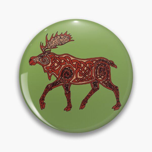 Item preview, Celtic Moose designed and sold by ingridthecrafty.