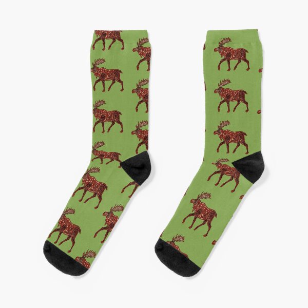Celtic Moose Socks