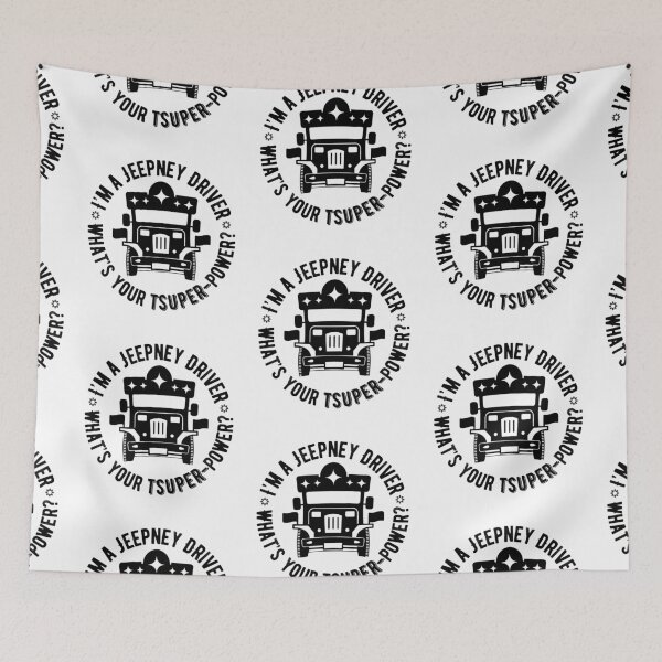 Item preview, I'm A Jeepney Driver. What's Your Tsuper-Power? designed and sold by artjuniverse.