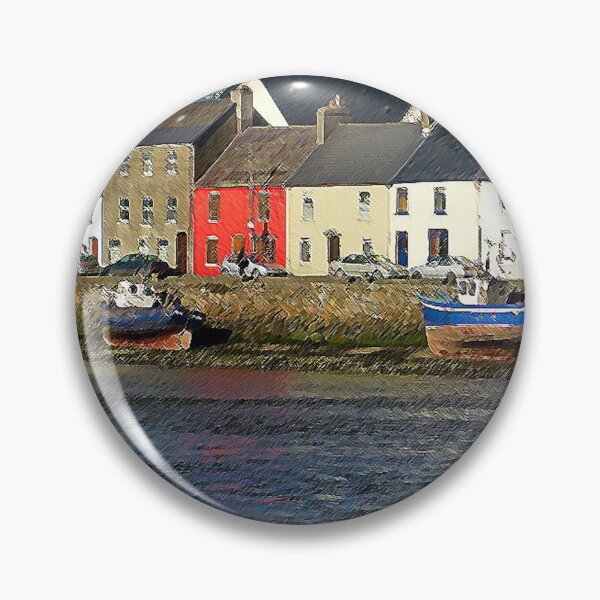 Item preview, Boats Galway Bay Ireland designed and sold by Thispoeticlife.