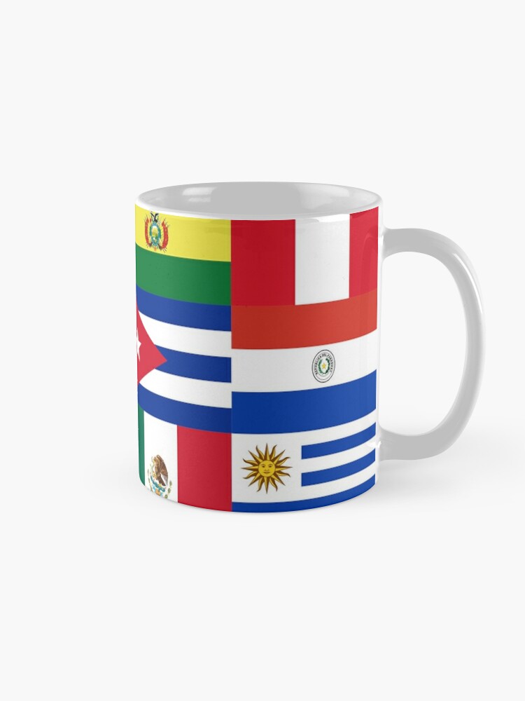 Taza Bandera Brasil Coffee Mug Tea Cup Brazil Design - Ceramic Cup