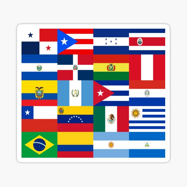 Item preview, Flags of Latin America designed and sold by GeronimoGeorge.