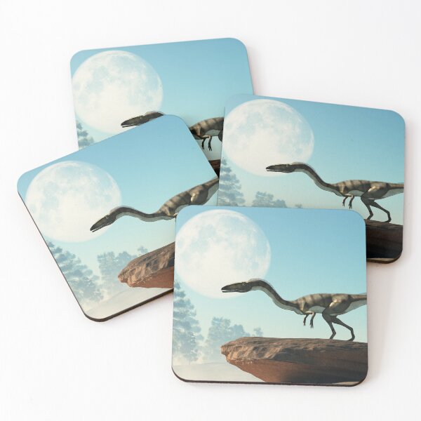 Item preview, Coelophysis on a Rock Under the Moon designed and sold by Daniel Eskridge.