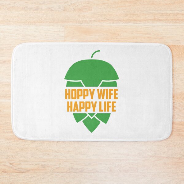 Item preview, Hoppy Wife Happy Life designed and sold by Byfab.