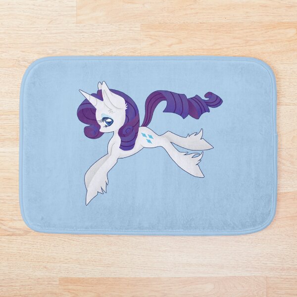Flourish Ponies - Rarity Bath Mat