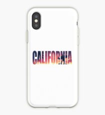 Vintage Filtered California Postcard iPhone Case