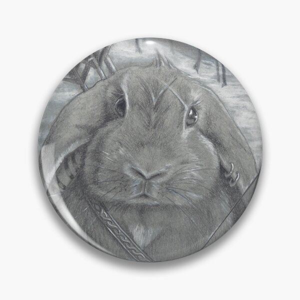 Item preview, Rabbit Art Print Warrior Art Bunny Art Celtic Knots Bow and Arrow designed and sold by Deanna Davoli.