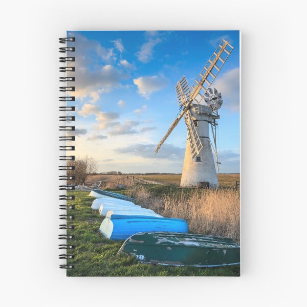 Item preview, Late Light at Thurne Dyke Drainage Mill designed and sold by bitm2007.