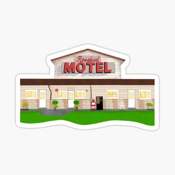 Item preview, Rosebud Motel Illustration designed and sold by whyshecreates.