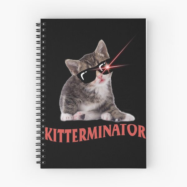 Item preview, Funny Terminator Kitty 'Kitterminator'  designed and sold by PopArtdom.